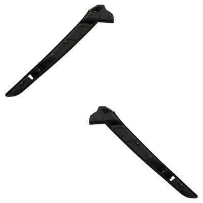New Pair Of Grille Trim Compatible With Honda Ridgeline Ex-L 6 Cyl 3.5L Ridgeline Lx-As 6 Cyl 3.5L thumbnail 3
