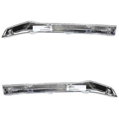 New Pair Of Grille Trim Compatible With Honda Pilot Touring 6 Cyl 3.5L Pilot Ex-L 6 Cyl 3.5L thumbnail 9