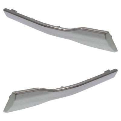 New Pair Of Grille Trim Compatible With Honda Pilot Se 6 Cyl 3.5L Pilot Touring 6 Cyl 3.5L 2012-2015 thumbnail 3
