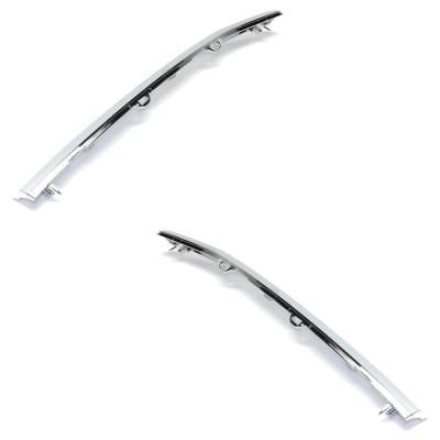 New Pair Of Grille Trim Compatible With Honda Pilot Ex 6 Cyl 3.5L Pilot Lx 6 Cyl 3.5L 2016-2018 By thumbnail 5