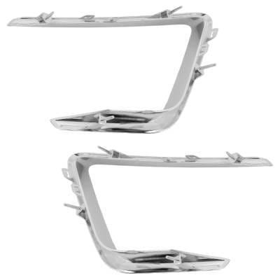 New Pair Of Grille Trim Compatible With Ford Expedition Ssv 6 Cyl 3.5L Expedition Max King Ranch 6 thumbnail 7