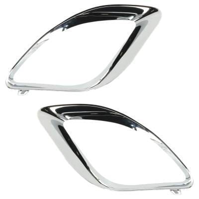 New Front Left And Front Right Grille Trim Compatible With Jeep Grand Cherokee Srt Grand Cherokee