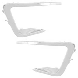 New Pair Of Grille Trim Compatible With Ford Expedition Max Platinum 6 Cyl 3.5L Expedition Max Xl 6