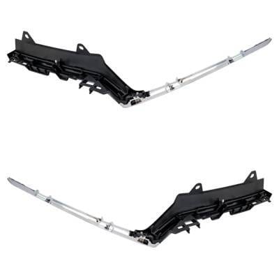 New Pair Of Grille Trim Compatible With Honda Cr-V Ex-L Cr-V Lx 2020-2022 By Ho1212126 Ho1213126 thumbnail 9