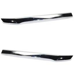 New Pair Of Grille Trim Compatible With Honda Pilot Elite 6 Cyl 3.5L Pilot Touring 6 Cyl 3.5L