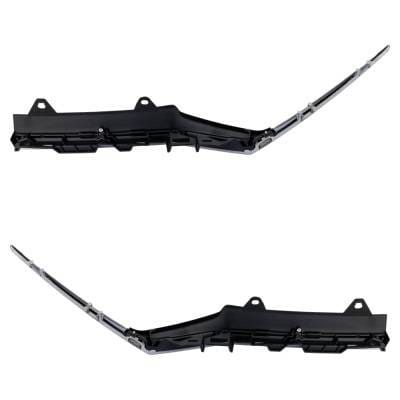 New Pair Of Grille Trim Compatible With Honda Cr-V Sport Cr-V Ex-L 2020-2022 By Ho1212126 Ho1213126 thumbnail 11