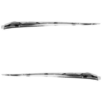 New Pair Of Grille Trim Compatible With Honda Accord Hybrid Touring Accord Ex-L 2021-2022 By thumbnail 7