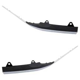 New Pair Of Grille Trim Compatible With Honda Cr-V Ex-L Cr-V Sport 2020-2022 By Ho1212126 Ho1213126