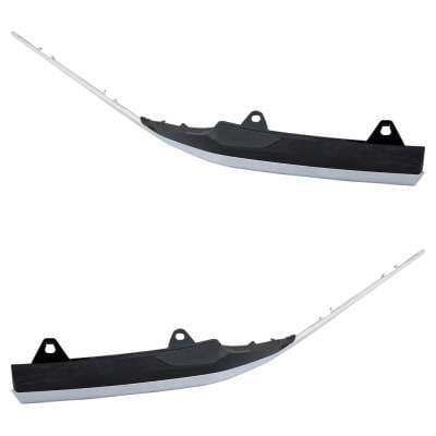 New Pair Of Grille Trim Compatible With Honda Cr-V Ex-L Cr-V Hybrid Ex 2020-2022 By Ho1212126
