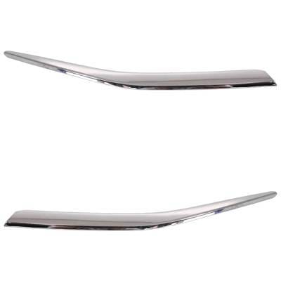 New Left Lower And Right Lower Grille Trim Compatible With Honda Accord Ex 4 Cyl 2.4L Accord Hfp 6