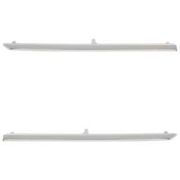 New Left Lower And Right Lower Grille Trim Compatible With Honda Accord Lx 4 Cyl 2.4L Accord Ex-L 6