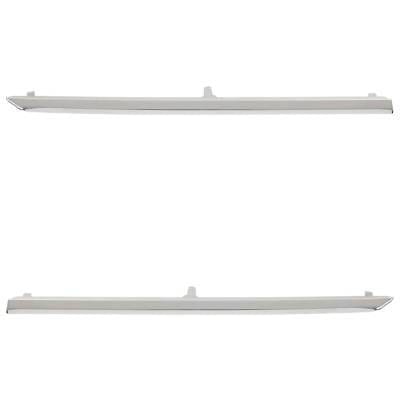 New Left Lower And Right Lower Grille Trim Compatible With Honda Accord Lx 4 Cyl 2.4L Accord Ex-L 6