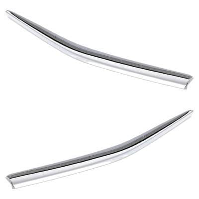 New Pair Of Grille Trim Compatible With Honda Accord Lx 4 Cyl 2.4L Accord Se 4 Cyl 2.4L 2011-2012 By thumbnail 3