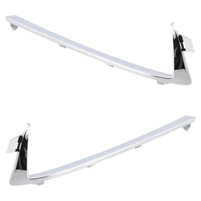 New Pair Of Grille Trim Compatible With Chevrolet Camaro Ls Camaro Lt 2014-2015 By Gm1213106 thumbnail 3