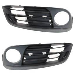 New Front Left And Front Right Fog Light Trim Compatible With Bmw 550I Base 535D Xdrive Base