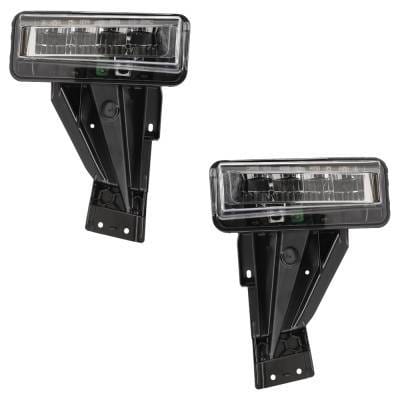New Front Left And Front Right Fog Light Compatible With Ford F-450 Super Duty Xl 8 Cyl 6.7L F-250
