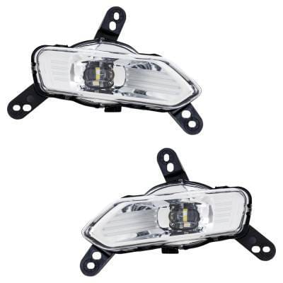 New Front Left And Front Right Fog Light Compatible With Ford Expedition Max Limited 6 Cyl 3.5L