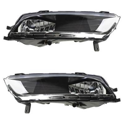 New Front Left And Front Right Fog Light Compatible With Volkswagen Cc Vr6 4Motion Executive Cc
