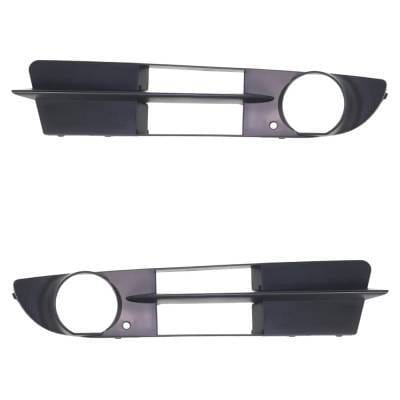 New Front Left And Front Right Fog Light Trim Compatible With Bmw 550I Base 525I Base 2004-2007 By
