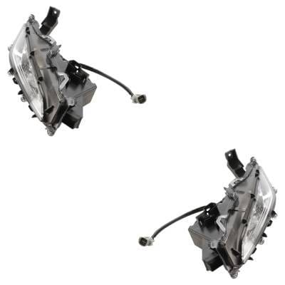 New Front Left And Front Right Fog Light Compatible With Lexus Rx450h F Sport Rx350l Base 2020-2022 thumbnail 5