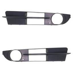 New Front Left And Front Right Fog Light Trim Compatible With Bmw 525I Base 545I Base 2004-2007 By