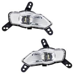 New Front Left And Front Right Fog Light Compatible With Ford Expedition Limited 6 Cyl 3.5L