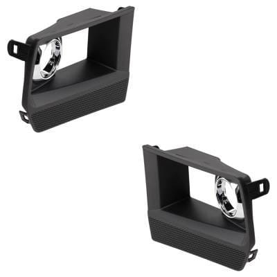 Front Left And Front Right Fog Light Trim Compatible With Cadillac Cts V 2009-2015 Gm1038121 thumbnail 3