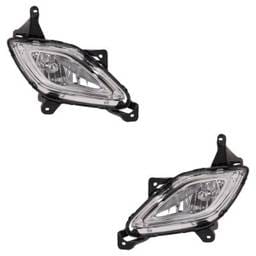 New Front Left And Front Right Fog Light Compatible With Hyundai Genesis 4.6 Genesis 3.8 2011-2013