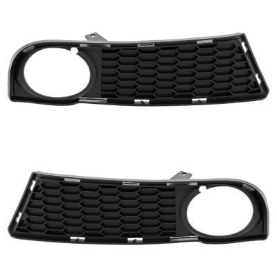 Front Left And Front Right Fog Light Trim Compatible With Bmw 128I Base 2008-2013 Bm1038134