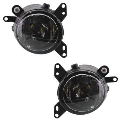 New Front Left And Front Right Fog Light Compatible With Mitsubishi Lancer Gt Sportback 4 Cyl 2.0L
