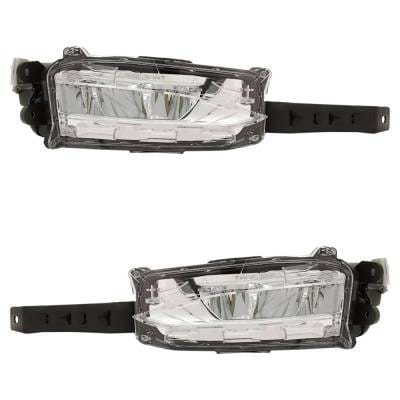 New Front Left And Front Right Fog Light Compatible With Lexus Nx300h Base 4 Cyl 2.5L Nx200t Base 4