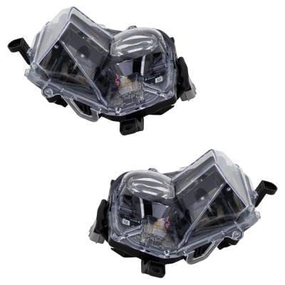 New Front Left And Front Right Fog Light Compatible With Lexus Ux200 Base 4 Cyl 2.0L Ux250h Luxury 4 thumbnail 9