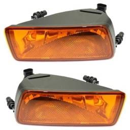 New Front Left And Front Right Fog Light Compatible With Ford Explorer Xlt 2007-2009 Fo2592225