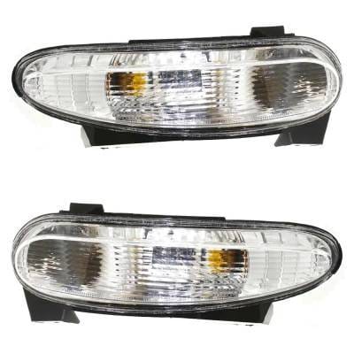 New Pair Of Parking Light Compatible With Buick Allure Cx 6 Cyl 3.8L Allure Cxl 6 Cyl 3.8L 2005-2009