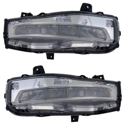 New Pair Of Parking Light Compatible With Ford Mustang Ecoboost 4 Cyl 2.3L Mustang Bullitt 8 Cyl thumbnail 3