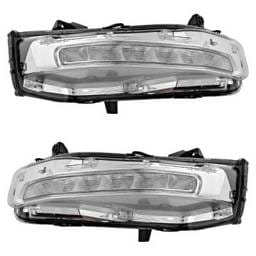 New Pair Of Parking Light Compatible With Ford Mustang Ecoboost 4 Cyl 2.3L Mustang Bullitt 8 Cyl