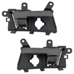 Front Driver And Passenger Side Interior Door Handle Compatible With 2011-2013 Kia Optima Textured
