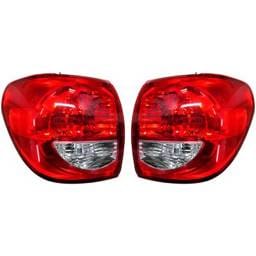 New Halogen Outer Tail Lights Compatible With Toyota Sequoia Limited Sport Utility 2012 2013 2014