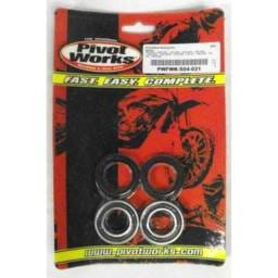 New Front Wheel Bearing Kit Compatible With Suzuki Rm 125Cc 1996-2000 Rm 250Cc 1996-2000 By Part