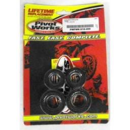 New Front Wheel Bearing Kit Compatible With Suzuki Lt-R 450Cc 2006-2009 By Part Numbers
