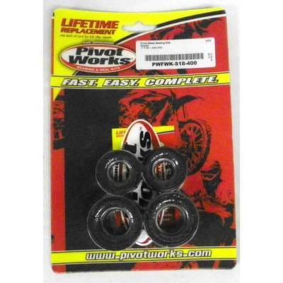 New Front Wheel Bearing Kit Compatible With Suzuki Lt-R 450Cc 2006-2009 By Part Numbers