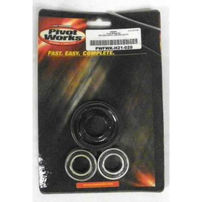 New Front Wheel Bearing Kit Compatible With Honda Crf-X 450Cc 2005-2009 2012-2017 By Part Numbers