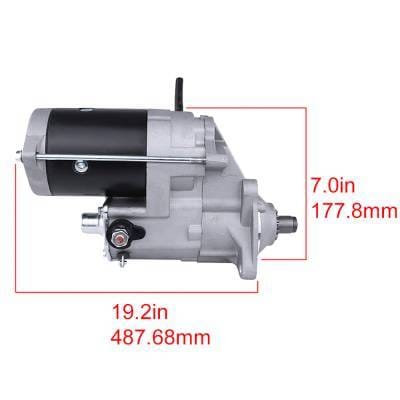 12V 4Kw Starter Compatible With Ford Excursion 7.3L Powerstroke V8 Diesel 2000-2003 F-350 F-250 thumbnail 7