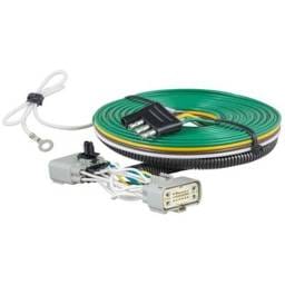 4-Way Flat Trailer Wire Connector Compatible With Ford F-150 All Submodels 2015-2018 By Cur58970