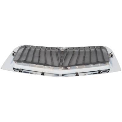 Chrome Grille Assembly Compatible With International Lt625 Base 6 Cyl 12.4L Lt625 Base 6 Cyl 14.9L thumbnail 9