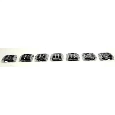 New Chrome Grille Assembly Compatible With Jeep Grand Cherokee Overland 6 Cyl 3.0L Grand Cherokee thumbnail 7