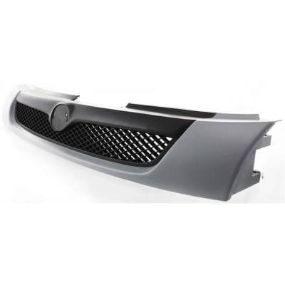 New Gray Shell Grille Assembly Compatible With Mazda Protege Es 4 Cyl 1.8L Protege Lx 4 Cyl 1.5L thumbnail 3