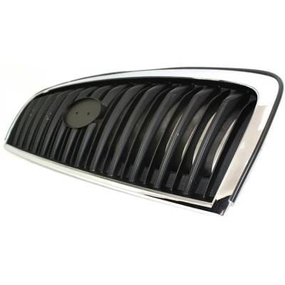 New Chrome/Painted Black Grille Assembly Compatible With Hyundai Sonata Lx 6 Cyl 2.7L Sonata Gls 6 thumbnail 3