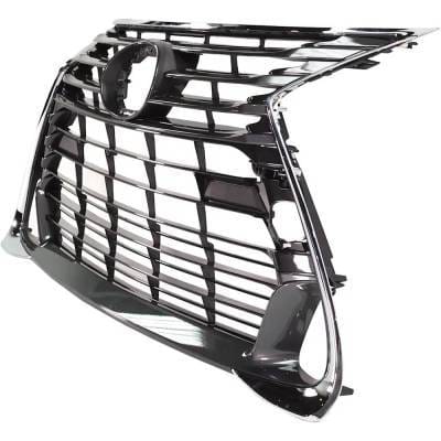 New Chrome Shell Grille Assembly Compatible With Lexus Gs350 Base 6 Cyl 3.5L Gs200t Base 4 Cyl 2.0L thumbnail 3