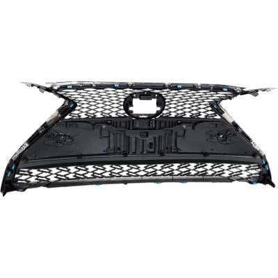 New Dark Gray Grille Assembly Compatible With Lexus Es250 F Sport 4 Cyl 2.5L Es350 Signature 6 Cyl thumbnail 7